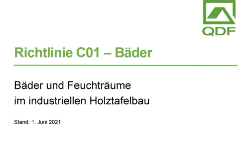 QDF-Richtlinie C01 – Bäder Teaserbild